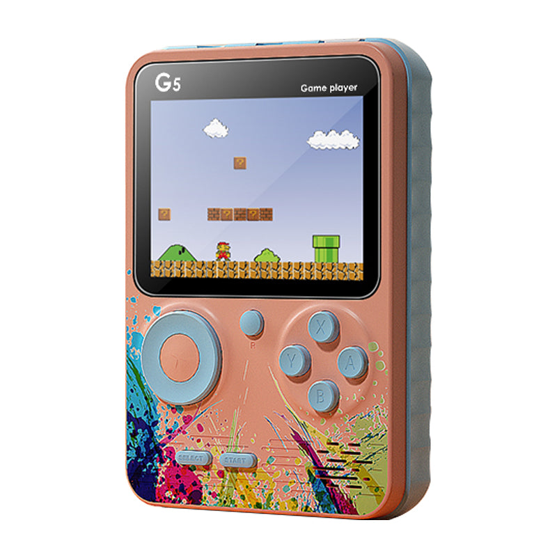 G5 Built-In 500 Games Retro Mini Handheld Video Game Console 3.0 Inch Classic Pocket Game Players Console G5 Built-In 500 Games Retro Mini Handheld Video Game Console 3.0 Inch Classic Pocket Game Players Console